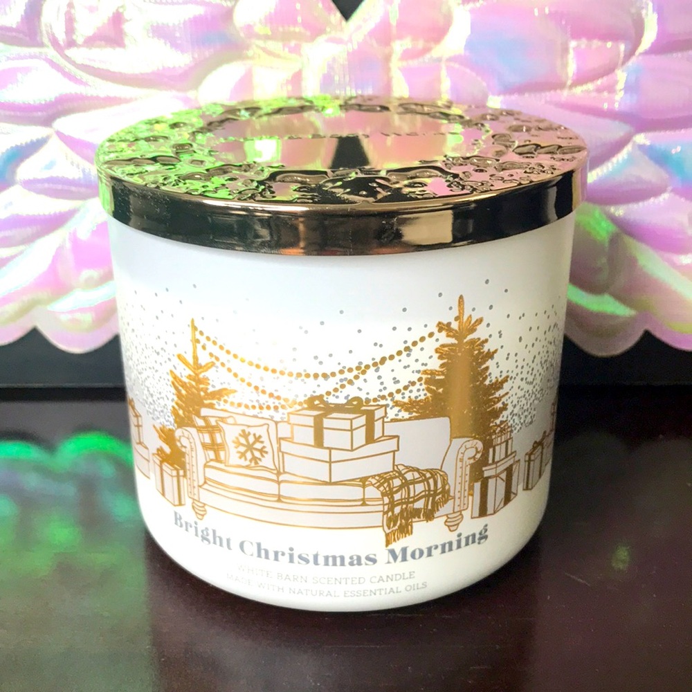 Bath And Body Works 3wickcandle Bright Christmas Morning